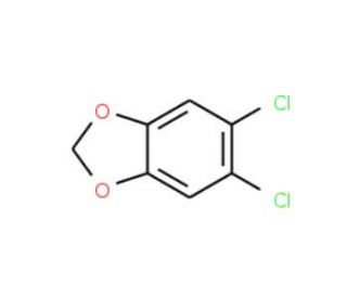 5,6-Dichlorobenzo(1,3)dioxole (CAS 6120-31-6) - chemical structure image