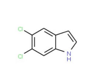 5,6-Dichloroindole (CAS 121859-57-2) - chemical structure image