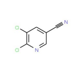 5,6-Dichloronicotinonitrile (CAS 65189-15-3) - chemical structure image