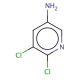 5,6-dichloropyridin-3-amine - chemical structure image