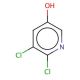 5,6-dichloropyridin-3-ol - chemical structure image