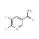 5,6-dichloropyridine-3-carboxamide (CAS 75291-84-8) - chemical structure image