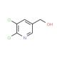 5,6-Dichloropyridine-3-methanol (CAS 54127-30-9) - chemical structure image