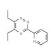 5,6-Diethyl-3-(2-pyridyl)-1,2,4-triazine (CAS 669707-13-5) - chemical structure image