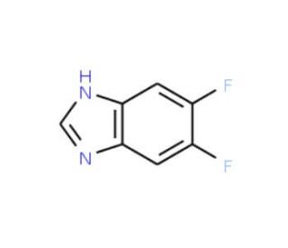 5,6-Difluorobenzimidazole (CAS 78581-99-4) - chemical structure image