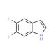 5,6-Difluoroindole (CAS 169674-01-5) - chemical structure image