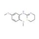 (5,6-Dihydro-4H-[1,3]thiazin-2-yl)-(2,5-dimethoxy-phenyl)-amine (CAS 91557-66-3) - chemical structure image