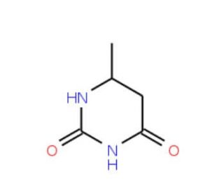 5,6-Dihydro-6-methyluracil (CAS 2434-49-3) - chemical structure image