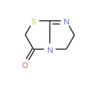 5,6-Dihydro-imidazo[2,1-b]thiazol-3-one - chemical structure image