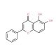 5,6-Dihydroxyflavone (CAS 6665-66-3) - chemical structure image
