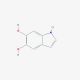 5,6-Dihydroxyindole 的分子结构, CAS编号: 3131-52-0 5,6-Dihydroxyindole (CAS 3131-52-0) - chemical structure image
