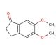 5,6-Dimethoxy-1-indanone (CAS 2107-69-9) - chemical structure image