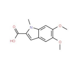 5,6-Dimethoxy-1-methyl-1H-indole-2-carboxylic acid - chemical structure image