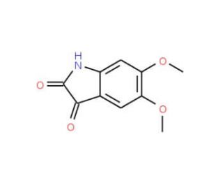 5,6-dimethoxy-1H-indole-2,3-dione - chemical structure image