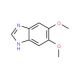 5,6-Dimethoxybenzimidazole (CAS 72721-02-9) - chemical structure image
