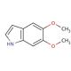 5,6-Dimethoxyindole (CAS 14430-23-0) - chemical structure image
