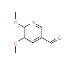 5,6-Dimethoxynicotinaldehyde (CAS 52605-99-9) - chemical structure image