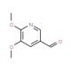 5,6-Dimethoxynicotinaldehyde (CAS 52605-99-9) - chemical structure image