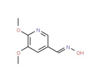 5,6-Dimethoxynicotinaldehyde oxime (CAS 1138443-93-2) - chemical structure image