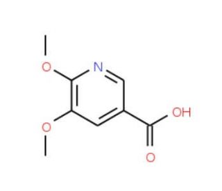 5,6-Dimethoxynicotinic acid - chemical structure image