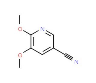 5,6-Dimethoxynicotinonitrile (CAS 1112851-31-6) - chemical structure image