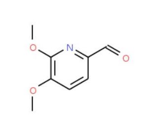 5,6-Dimethoxypicolinaldehyde (CAS 106331-68-4) - chemical structure image
