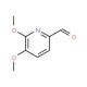 5,6-Dimethoxypicolinaldehyde (CAS 106331-68-4) - chemical structure image