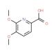 5,6-Dimethoxypicolinic acid (CAS 324028-89-9) - chemical structure image