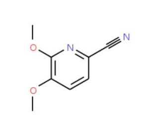 5,6-Dimethoxypicolinonitrile (CAS 1112851-50-9) - chemical structure image