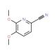 5,6-Dimethoxypicolinonitrile (CAS 1112851-50-9) - chemical structure image