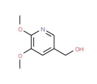 (5,6-Dimethoxypyridin-3-yl)methanol (CAS 1138443-89-6) - chemical structure image