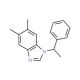 5,6-dimethyl-1-(1-phenylethyl)-1H-benzimidazole - chemical structure image
