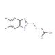 [(5,6-Dimethyl-1H-benzimidazol-2-yl)methoxy]-acetic acid - chemical structure image