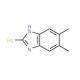 5,6-dimethyl-1H-benzimidazole-2-thiol - chemical structure image