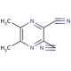 5,6-Dimethyl-2,3-pyrazinedicarbonitrile (CAS 40227-17-6) - chemical structure image