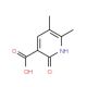 5,6-Dimethyl-2-oxo-1,2-dihydro-pyridine-3-carboxylic acid (CAS 51727-05-0) - chemical structure image