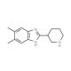 5,6-Dimethyl-2-piperidin-3-yl-1H-benzimidazole - chemical structure image