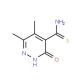 5,6-dimethyl-3-oxo-2,3-dihydropyridazine-4-carbothioamide - chemical structure image