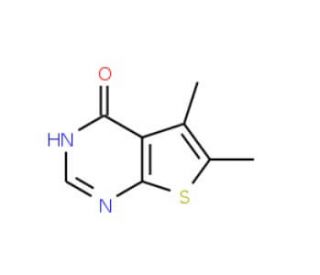 5,6-Dimethyl-3H-thieno[2,3-d]pyrimidin-4-one (CAS 18593-44-7) - chemical structure image