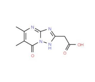 (5,6-Dimethyl-7-oxo-4,7-dihydro-[1,2,4]triazolo-[1,5-a]pyrimidin-2-yl)-acetic acid - chemical structure image