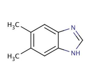 5,6-Dimethylbenzimidazole (CAS 582-60-5) - chemical structure image