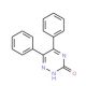 5,6-Diphenyl-1,2,4-triazin-3-ol (CAS 4512-00-9) - chemical structure image