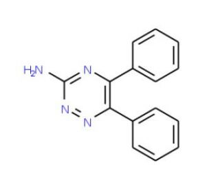 5,6-Diphenyl-[1,2,4]triazin-3-ylamine (CAS 4511-99-3) - chemical structure image