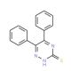 5,6-Diphenyl-[1,2,4]triazine-3-thiol (CAS 37469-24-2) - chemical structure image