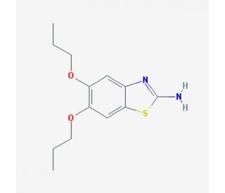 5,6-dipropoxy-1,3-benzothiazol-2-amine - chemical structure image