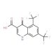 5,7-Bis(trifluoromethyl)-4-hydroxyquinoline-3-carboxylic acid - chemical structure image