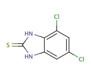 5,7-dichloro-1H-benzimidazole-2-thiol - chemical structure image
