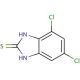 5,7-dichloro-1H-benzimidazole-2-thiol - chemical structure image