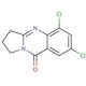 5,7-dichloro-2,3-dihydropyrrolo[2,1-b]quinazolin-9(1H)-one - chemical structure image