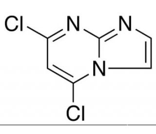 5,7-Dichloroimidazo[1,2-a]pyrimidine (CAS 57473-32-2) - chemical structure image